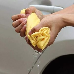 Clean Cham Absorbant Car, Home Cleaning Synthetic Chamois Leather Magic Cloth(Random Color) - Image 9