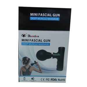 Black Mini Fascial Gun Deep Muscle Massager Mini Head and Face Massager Portable Suitable For Gym - Image 6