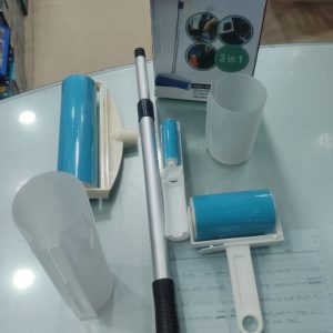 Roller Dog Cat Hair Remover - Reusable Sticky Washable Pet Hair Roller Dust Picker Cleaner Brush - Image 6