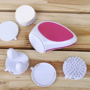 Mini Facial Cleansing and Massage Machine for Deep Pore Cleaning, Gentle Vibration Face Massager, Portable Facial Brush for Nose, Chin, and Face Skin Care, Lightweight Travel-Friendly Design - Cell Operated | Massage Machine - Image 7