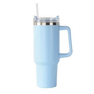 Stanley 40 Oz (1200ML) Stainless Steel Vacuum Insulated Tumbler with Straw â€“ Leak-Proof Quencher Cup for Hot & Cold Beverages, Travel Mug, Gym Water Bottle, Coffee Thermos -Random Colors | Stanley | (With Box) - Image 5
