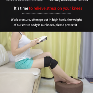 knee massager chargeable | Stress Relief Vibration Knee, Arm, Leg Massager Rechargeable Heating Pad, for Knee Pain Relief - Image 10