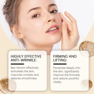 Whitening & Moisturizing Botox Bee Venom Facial Cream – Brightening, Anti-Aging, Hydrating Moisturizer for Radiant, Smooth & Youthful Skin (20g) - Image 5