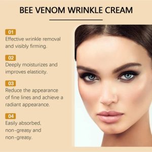 Whitening & Moisturizing Botox Bee Venom Facial Cream – Brightening, Anti-Aging, Hydrating Moisturizer for Radiant, Smooth & Youthful Skin (20g) - Image 4