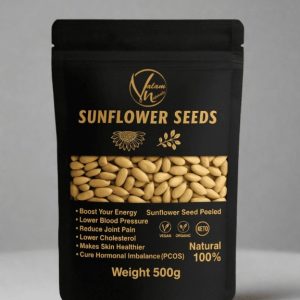 Sunflower Seeds Without Shell | 100% Natural Peeled Seeds | Rich In Protein, Fiber, And Healthy Fats For Snacking, Baking, And Cooking - Image 3