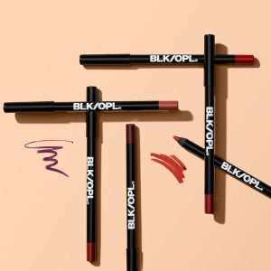 2 in 1  BLK/OPL Eye Pencil With Sharpener, Makeup Smooth Cosmetic Beauty Eyebrow Tool - Image 2