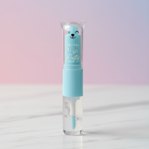 2 in 1 Cute Lip Balm + Lip Oil ? Moisturizing, Glossy & Nourishing Lip Care | Available in Yellow, Red, Pink, Dark Pink, Purple & Sky Blue - Image 2