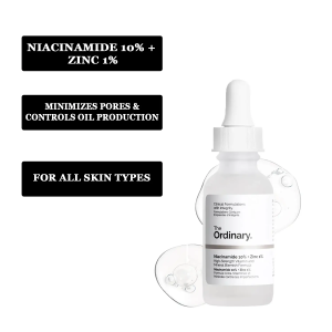 The Ordinary Niacinamide Serum 10% + Zinc 1% Supersize Serum [Buy 1 Get 1 Free] | Best Quality Serum 30ML - Image 4
