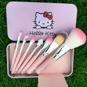 Kitty Makeup Brush Set, Pack of 7 - Image 2