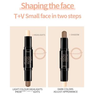 3D Concealer Stick Highlighter Face Contour Pen Long Lasting Face Contour Pen - Image 3