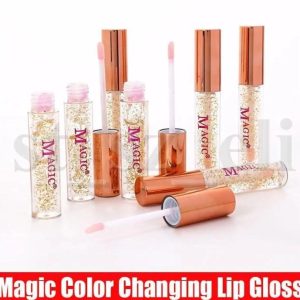 Pack of 2 Magic Color Changing Lipgloss Lip Oil, Liquid Glossy Finish (Random Color) - Image 2