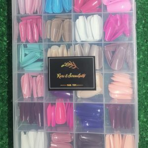 Reusable Fake Nails with Box ? Beautiful Variety of Colors | Best Fake Nails For Girls ( Random Color Nails) - Image 3