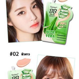 Sasimi Natural Aloe Vera BB Foundation Cream 10Ml - Image 3