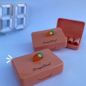 5 Pcs Dragon Ranee Carrot Mini Lipstick Set | Long Lasting Makeup Waterproof Lipstick (Random Color) - Image 5