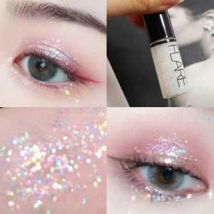 Pack of 6 Mocallure Metallic Shiny Waterproof Glitter Eyeshadow Liquid Eyeliner (Random Color) - Image 2
