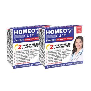 Pack of 2 Homeo Cure Whitening Beauty Cream Highly Concentrated Skincare Cream 30g - Image 2