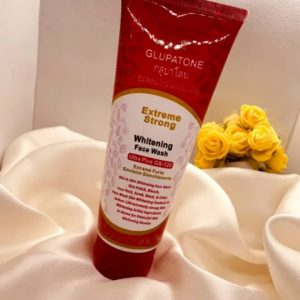 Glupatone Whitening Face Wash GS 120 | Extreme Strong Powerful Whitening for Clear Skin 60ml - Image 2