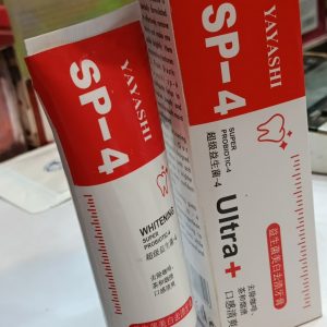 Yayashi Sp-4 Ultra Whitening Toothpaste Probiotic Stain Remover 100ml / Stain Removing Toothpaste, Protects Gums Freshens Breath, for Everyone - Image 5