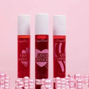 Dragon Ranee Matte Lipstick Pack of 3 ? Waterproof Lip & Cheek Tint Set for Girls, Shades A & B, Long-Lasting Multicolor Matte Finish - Image 4