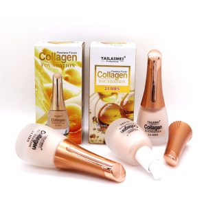 24 Hrs Flawless Finish Collagen Foundation ? Long-Lasting Creamy Formula for Smooth, Radiant & Even Skin Tone, 35ml - Image 3