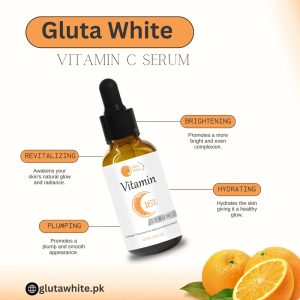 Vitamin C Serum for Face Glowing & Dark Spots | Gluta White Vitamin C 16% Serum | Best Quality Skin Care Serum | Serum For Glowing Serum - 30 ml - Image 5