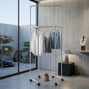 360° Rotating Clothes Hanger | Multi-Tier Laundry Organizer With Swivel Hook For Space-Saving Wardrobe Storage - Image 2
