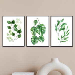 Set of 3 Premium Wall Art Photo Tiles – Modern Home Decor Sets 8x11 - Image 1