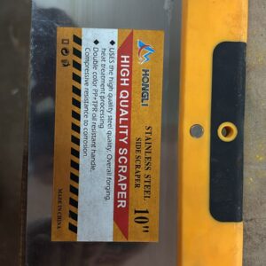 Stainless Steel Scraper with Durable Handle | Multi-Purpose Cleaning & Surface Scraping Tool - Image 5