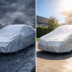 Toyota Corolla (2006–2023) Silver Parachute Car Top Cover – Waterproof, Dustproof, Heat Resistant Full Body Protection - Image 2