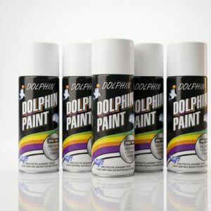 Dolphin Multi-Purpose Spray Paint – Fast-Drying, Anti-Rust & Scratch Resistant – High-Gloss Finish for Metal, Wood, Plastic & Automotive – 300ml - Image 1