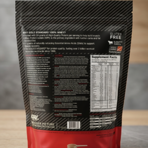 Optimum Nutrition Gold Standard 100% Whey Protein Powder 2LB – Premium Whey Blend for Muscle Recovery & Lean Muscle Support - Image 2