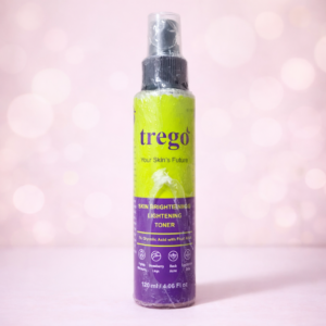 Trego Skin Brightening & Lightening Toner – 7% Glycolic Acid Exfoliating Spray for Face & Body (120ml) - Image 1