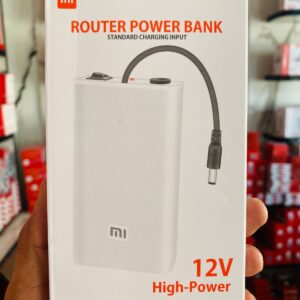 Mi Router Power Bank UPS – 12V/9V WiFi Router Backup Battery for PTCL, StormFiber & Fiber Modems (Without Adapter) - Image 5
