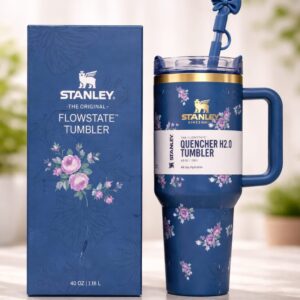 Stanley Premium Printed Tumbler 40oz with Box – Stylish Stainless Steel Vacuum Insulated Travel Mug - Image 4