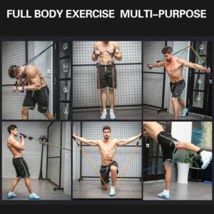 Power Resistance Band for Home Workout & Gym Training | Stretch Exercise Band for Fitness, Yoga & Muscle Strengthening - Image 2
