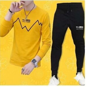 Printed T-Shirt and Trouser Summer Track Suit for Men & Boys – Comfortable Casual Two-Piece Outfit, Soft Breathable Fabric - Image 3