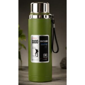 Premium 800ml/1000ml Stainless Steel Water Bottle – Leakproof Insulated Water Flask (Random Color) - Image 3
