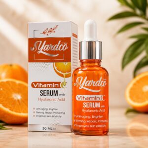 Yardco Vitamin C Face Serum With Hyaluronic Acid Anti Aging And Brightening Skin Radiance Formula 30ml - Image 1