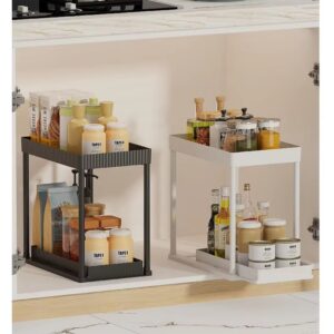 Multi-Functional Kitchen Shelf | Nail-Free Installation | Rust-Proof Carbon Steel Organizer | Waterproof & Strong Load-Bearing | Random Colour - Image 1