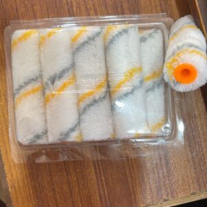 Mini Paint Roller Refill 4 Inch – High Quality Paint Roller Sleeve for Smooth Wall Finishing (10 PCs) - Image 5