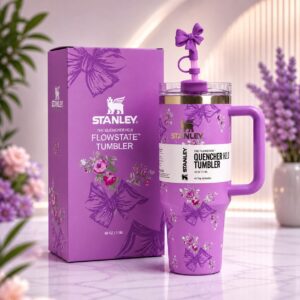 Stanley Premium Printed Tumbler 40oz with Box – Stylish Stainless Steel Vacuum Insulated Travel Mug - Image 3