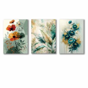 Set of 3 Premium Wall Art Photo Tiles – Modern Home Decor Sets - Image 2
