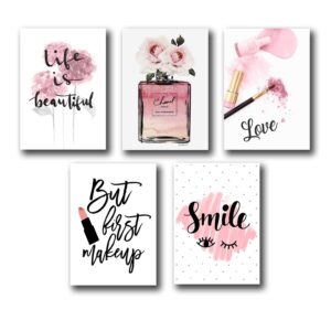 Set of 5 Premium Wall Art Photo Tiles – Modern Home Decor Sets 8x11 - Image 1