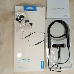 Lenovo HE05 Wireless Neckband Bluetooth Earphones | Sports Handsfree with Mic - Image 1