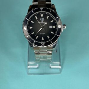 Premium Men's Stainless Steel Quartz Watch – Classic Dial Luxury Business Watch with Date Display ~ Without Box - Image 5