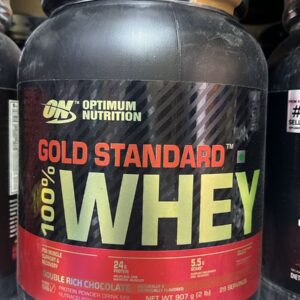 Optimum Nutrition Gold Standard 100 Percent Whey Protein Powder Double Rich Chocolate Flavor 2 Pounds 907g - Image 4