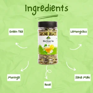 Slim Green Tea | Natural Herbal Weight Management Tea - Image 2