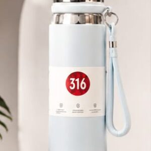 Premium SZM 750ml Stainless Steel Water Bottle Leakproof | Random Color - Image 2