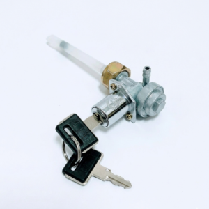 Crown Motorcycle Fuel Cock with Key Lock for Honda CD70 & CG125 – Fuel Tap Valve with Reserve Function - Image 2