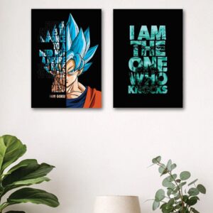 Set of 2 Premium Wall Art Photo Tiles – Modern Home Decor Sets 8x11 - Image 1